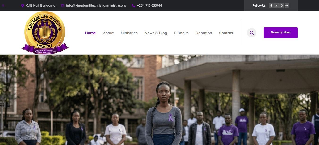 kingdomlifechristianministry.org preview