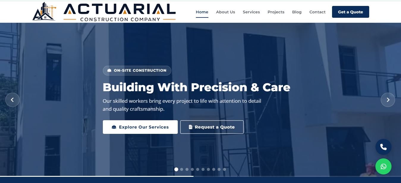 actuarialconstruction.co.ke preview
