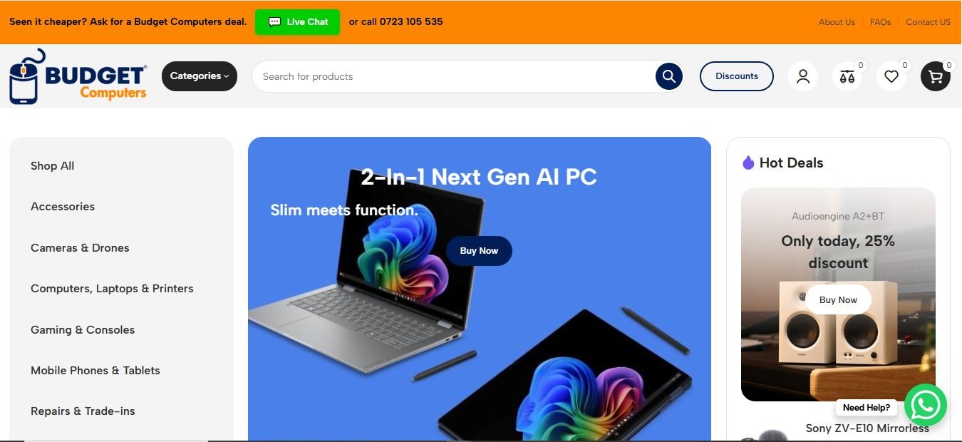 budgetcomps.com preview